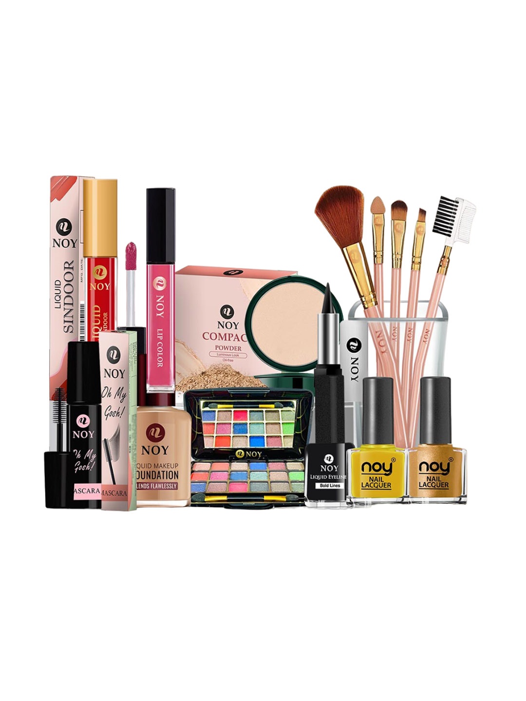 

NOY 15Pcs Bliss Makeup Combo - Combo No. 574, Yellow