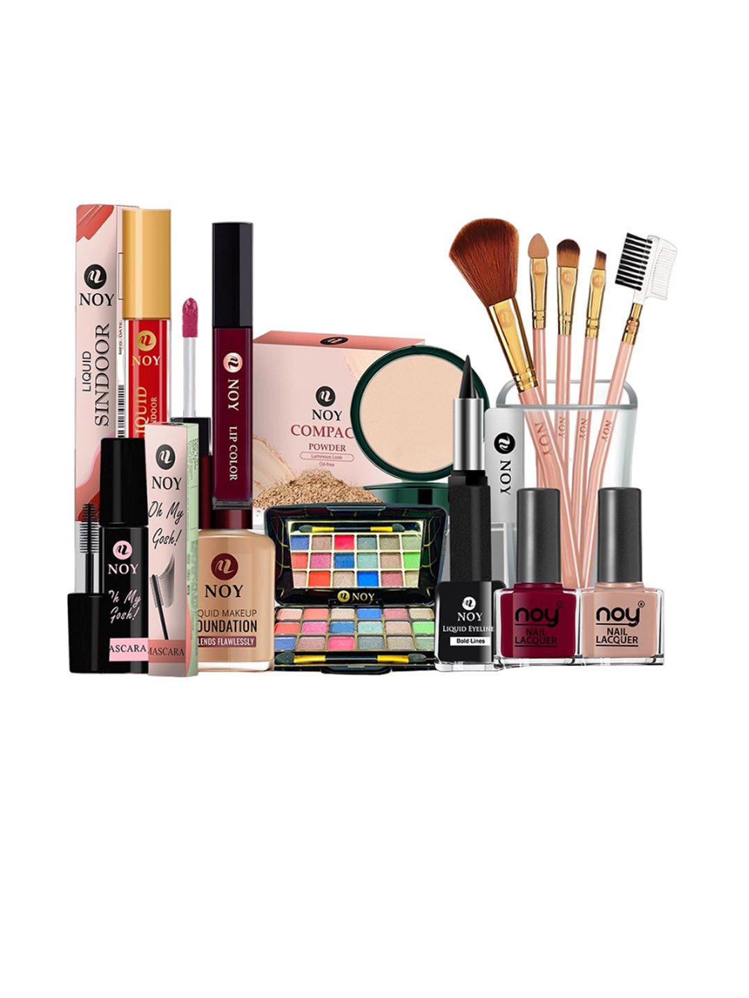 

NOY 15Pcs Essence For Bridal Effortless Beauty Captured In Harmony - Combo No. 707, Nude