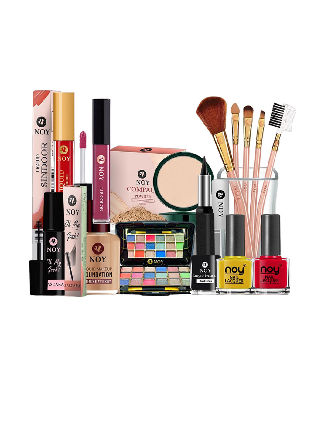 

NOY Set Of 15 Marvel Makeup Combo - Flawless Fusion For Stunning Beauty - No. 570, Multi