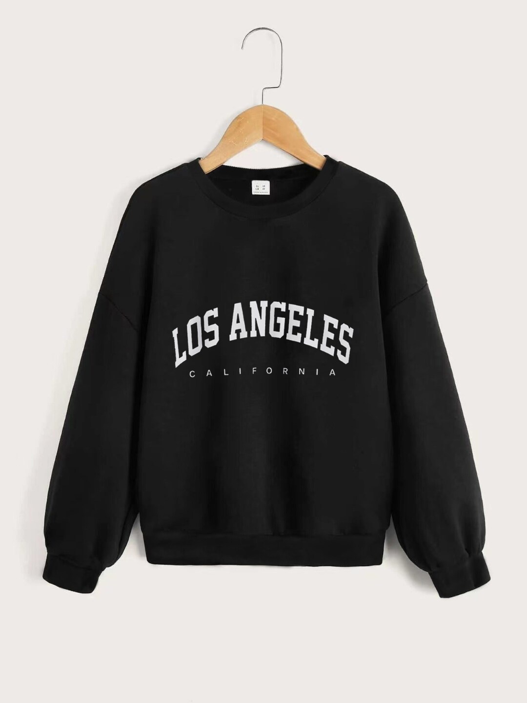 

StyleCast Black Boys Typography Printed Long Sleeves Pullover