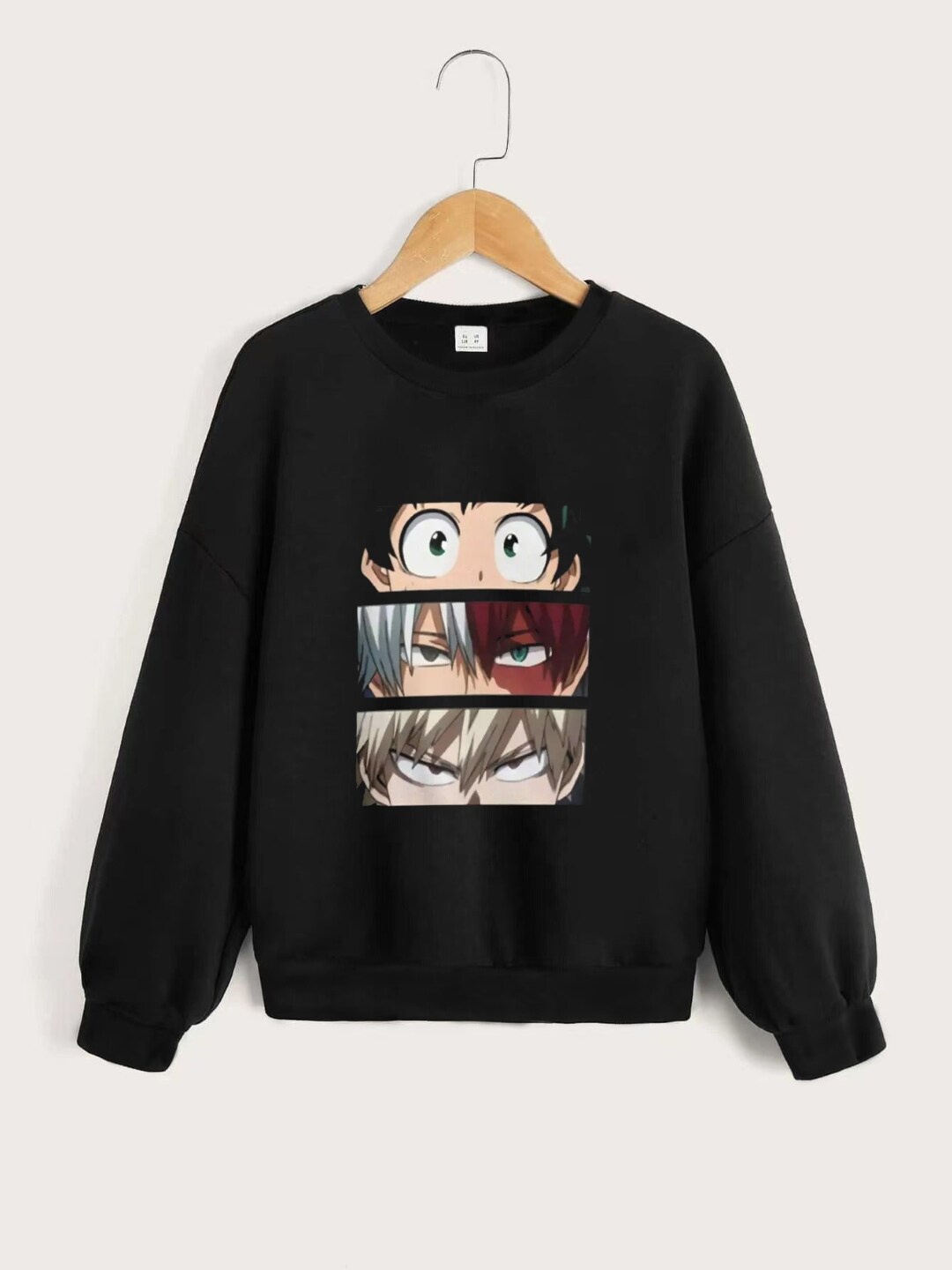 

StyleCast Boys Black Printed Pullover Sweatshirt