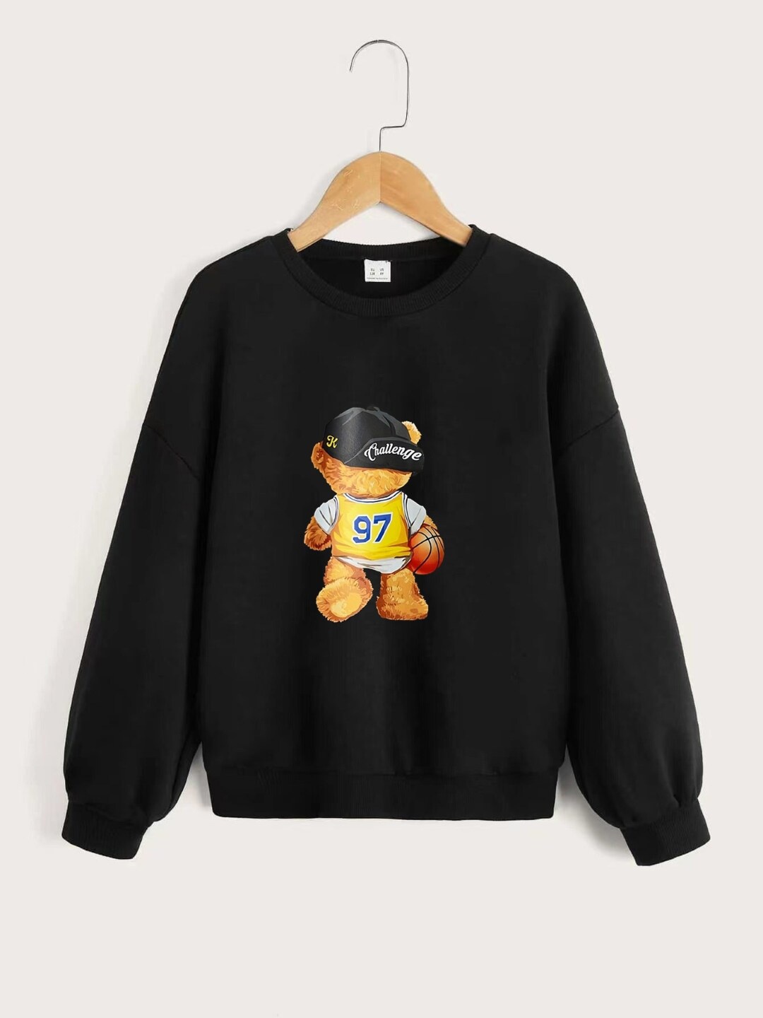 

StyleCast Black Boys Graphic Printed Long Sleeves Pullover