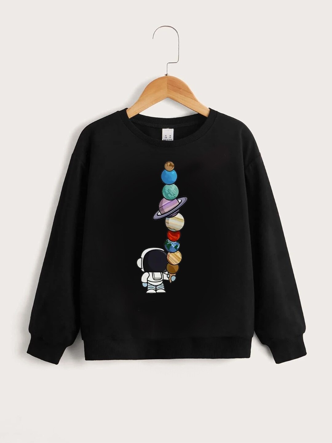 

StyleCast Black Boys Graphic Printed Long Sleeves Pullover