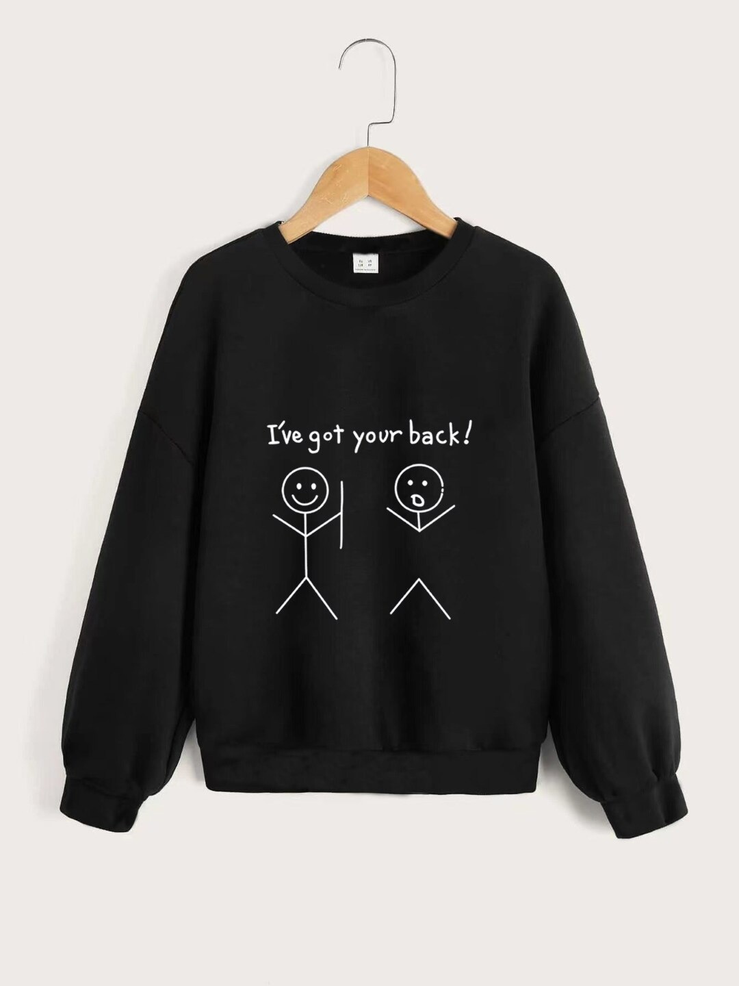

StyleCast Black Boys Graphic Printed Long Sleeves Pullover