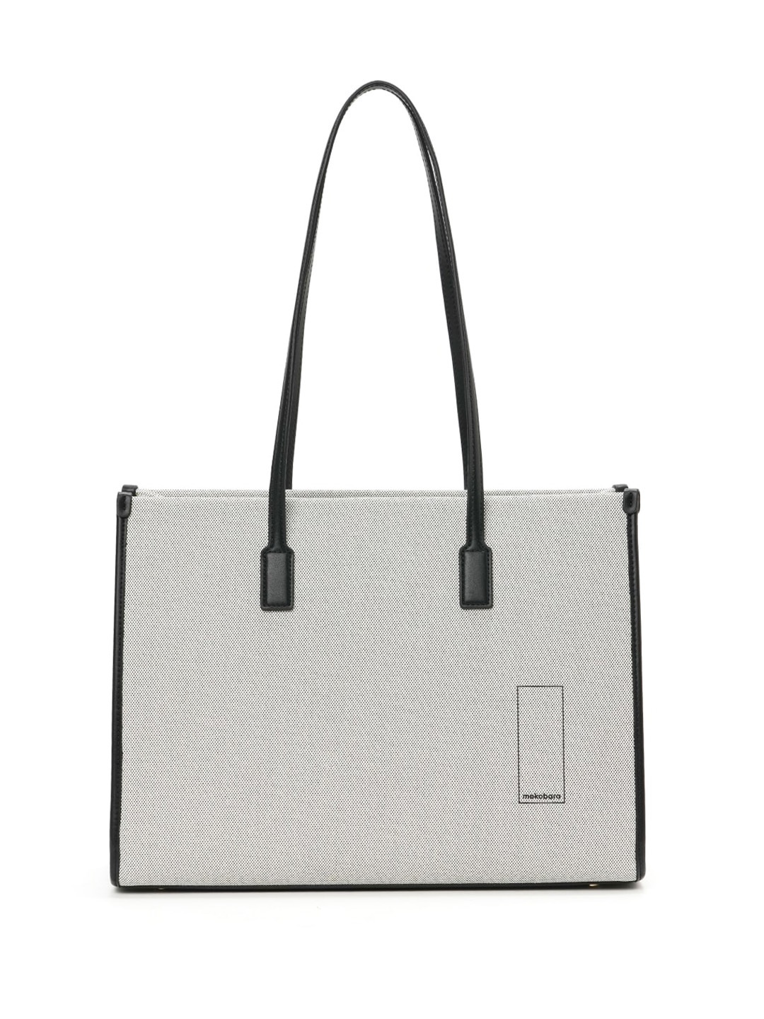 

MOKOBARA The Skye Textured Structured Tote Bag, White