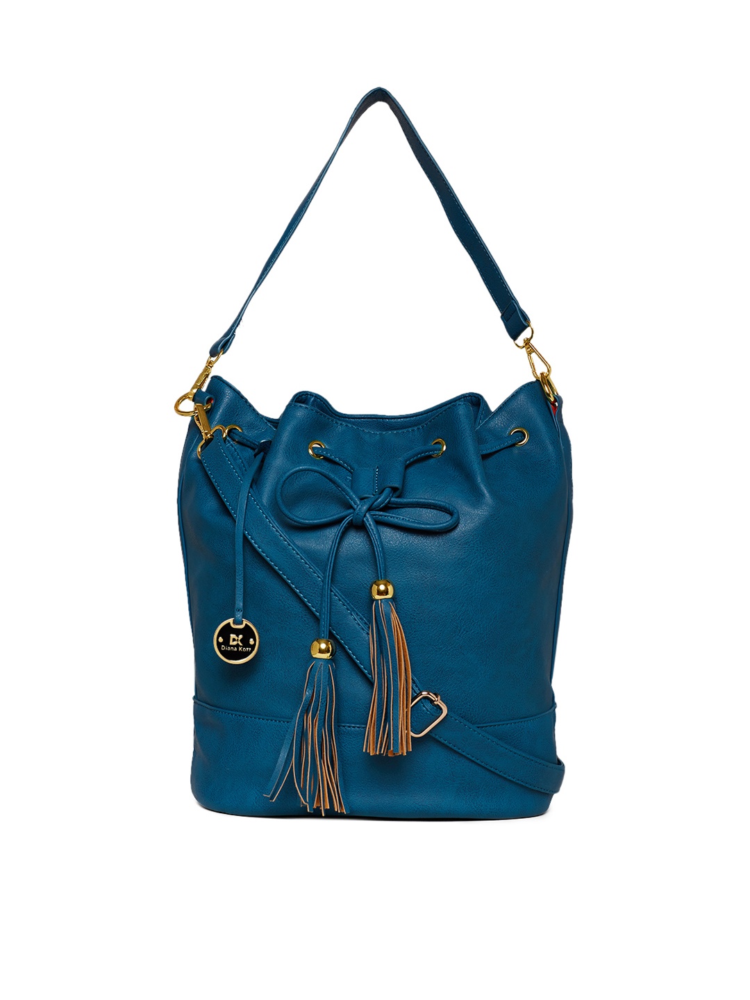 

Diana Korr Women Blue Solid Shoulder Bag
