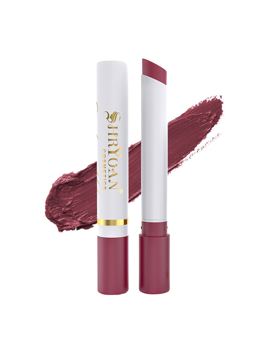 

SHRYOAN Smoke-Ing Hot Matte Lipstick 2g - Burgunday 12, Burgundy