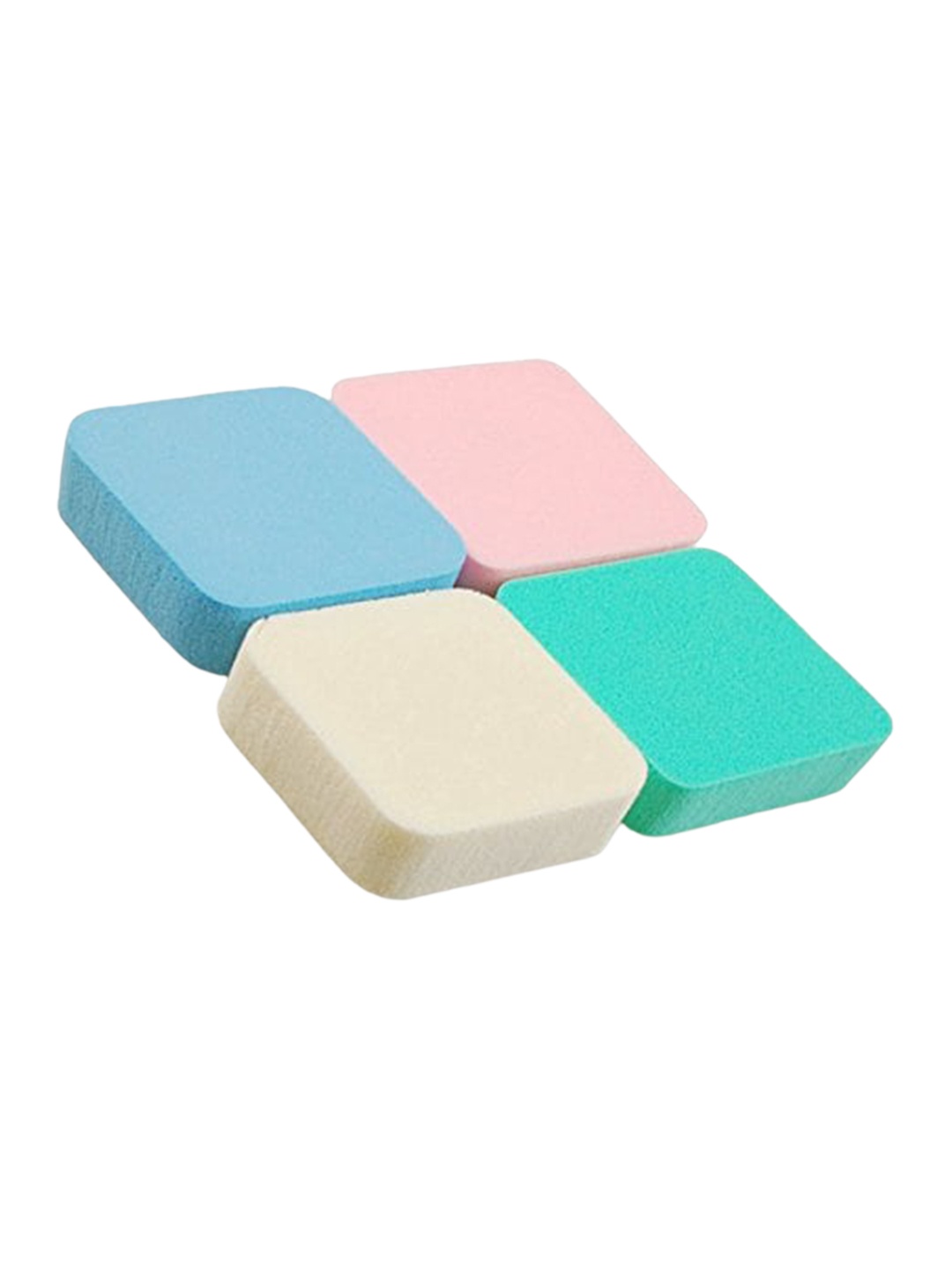 

CHRONEX Set Of 4 Imported Dab & Blend Beauty Sponge, Blue