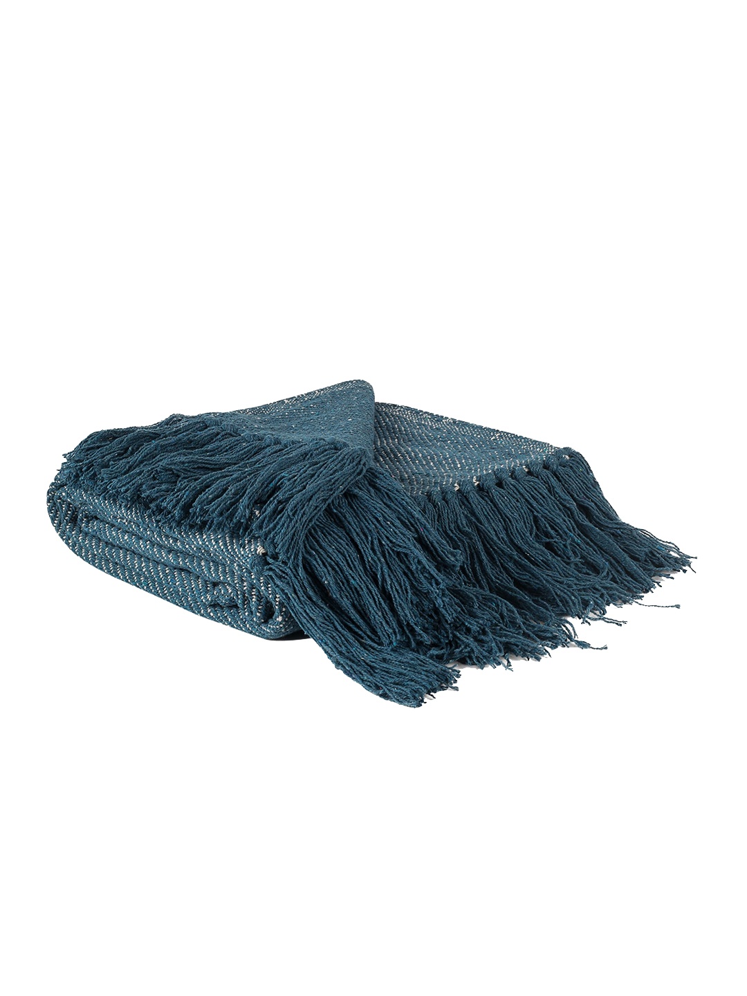 

CAZIMO Teal Green Soft Cotton Sofa Throw