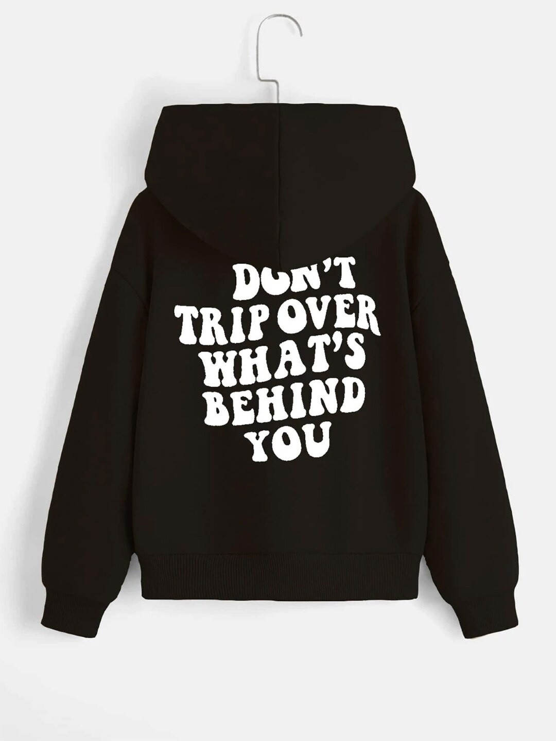 

StyleCast Boys Black Typography Printed Hooded Sweatshirt