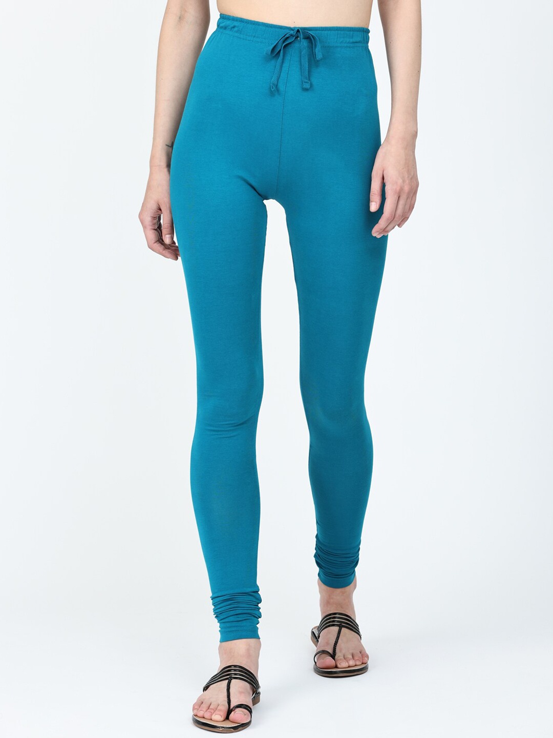

Robinbosky Stretchable Churidar-Length Leggings, Blue