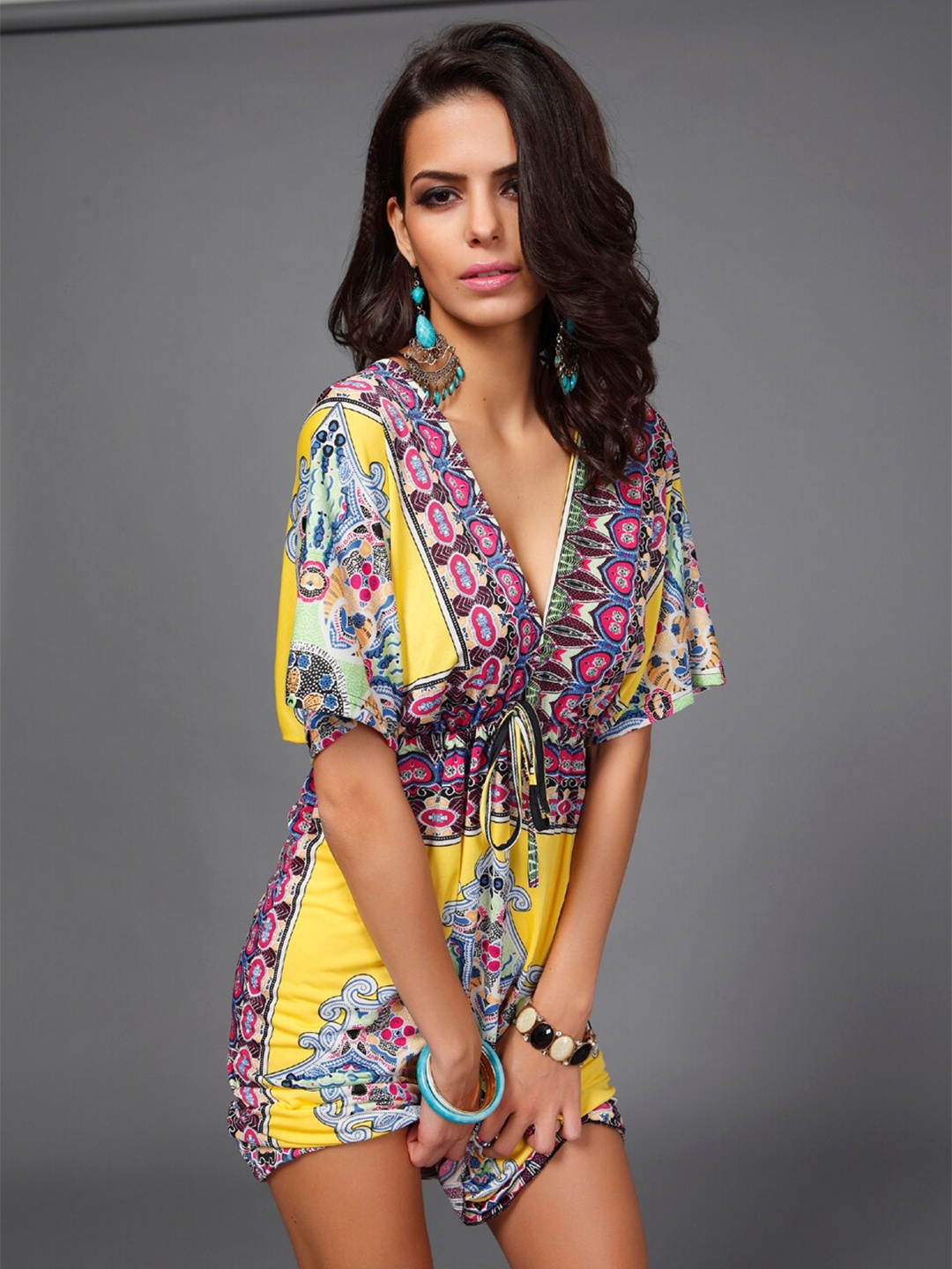 

StyleCast Yellow Dress