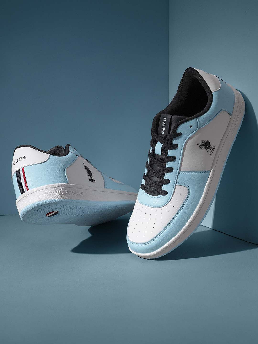 

U.S. Polo Assn. Men Rein Retro Court Sneakers, Blue