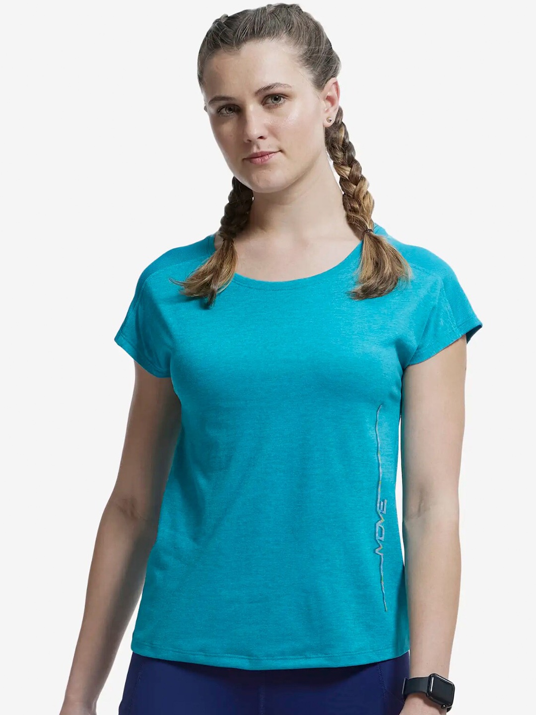

Jockey Round Neck Raglan Sleeves Relaxed Fit T-shirt, Blue