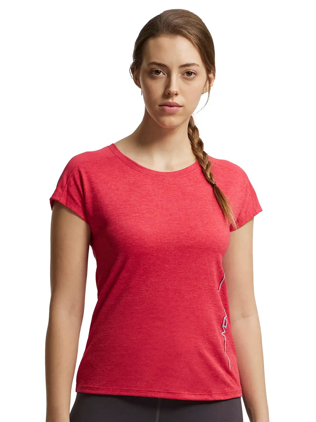 

Jockey Round Neck Raglan Sleeves Relaxed Fit T-shirt, Pink