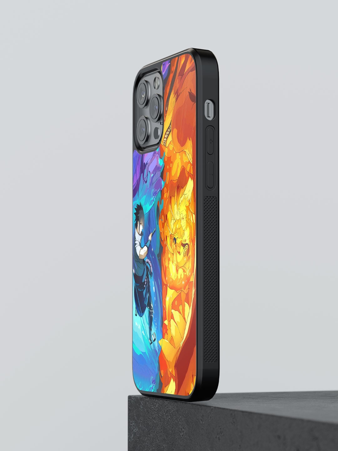 

macmerise Susanoo Vs Kurama Printed iPhone 12 Pro Phone Bumper Case Cover, Blue
