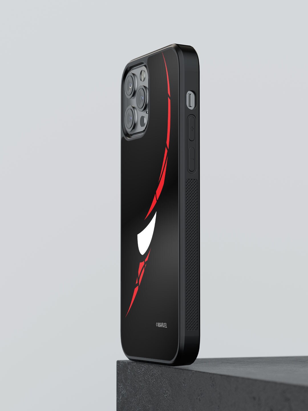 

macmerise The Amazing Spider Man Printed iPhone 12 Pro Phone Bumper Case Cover, Black