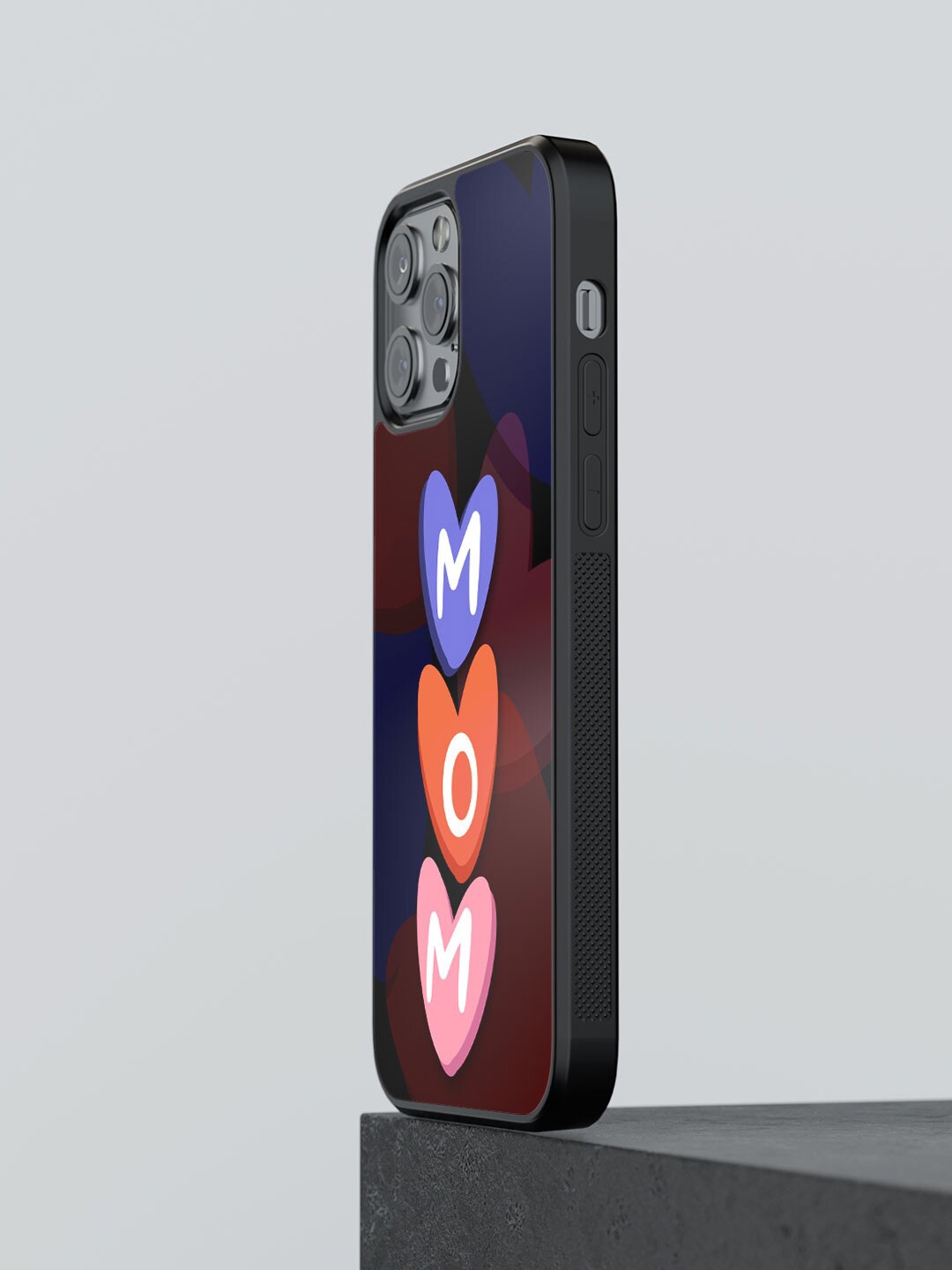 

macmerise Graphic Printed iPhone 12 Pro Max Bumper Mobile Case Cover, Black