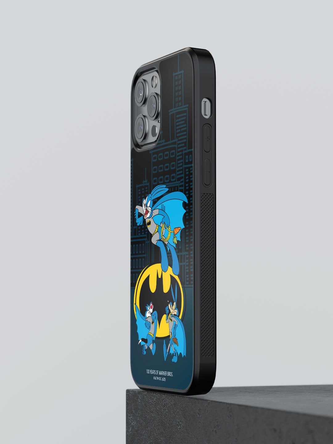 

macmerise Bugsman Printed iPhone 12 Pro Max Phone Bumper Case Cover, Black