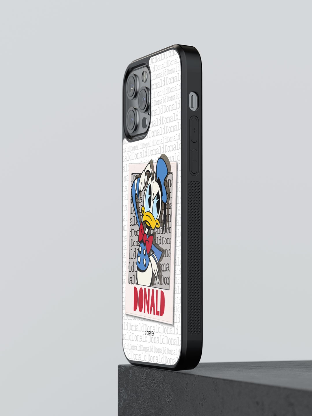 

macmerise Donald Duck iPhone 12 Pro Max Bumper Case, White