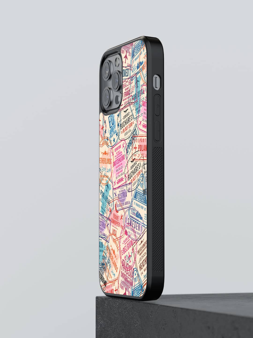 

macmerise Typography Printed iPhone 12 Pro Max Bumper Case Cover, Beige