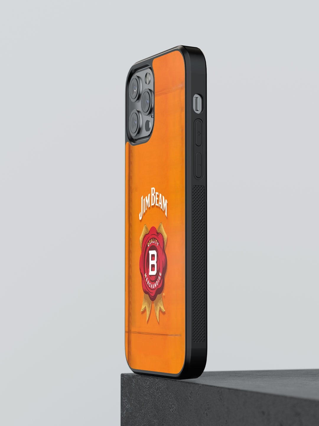 

macmerise Typography Printed iPhone 12 Pro Max Bumper Case Cover, Orange