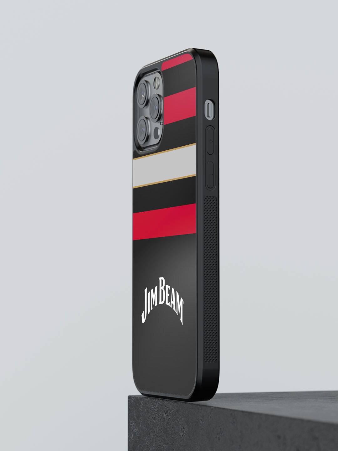 

macmerise Typography Printed iPhone 12 Pro Max Bumper Mobile Case Cover, Black