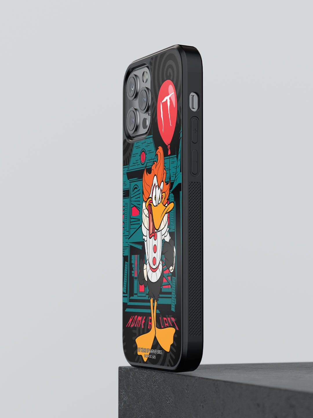 

macmerise Daffy Home at Last iPhone 12 Pro Max Bumper Case Cover, Blue