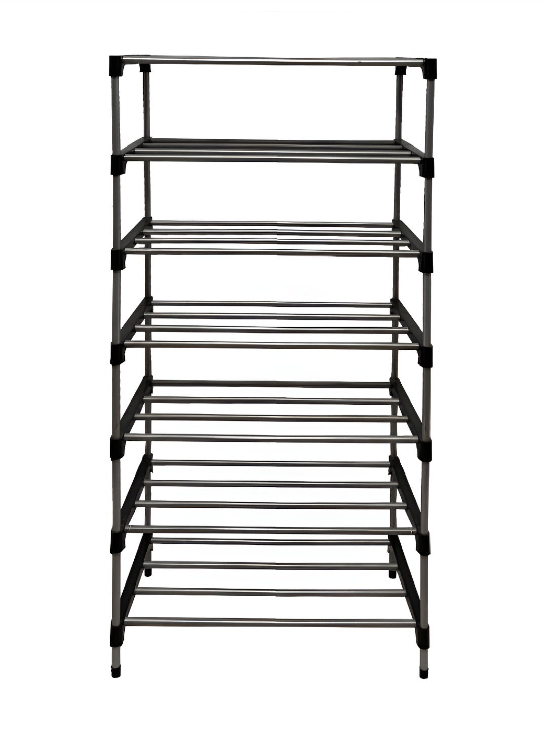 

Urban Choice Pink & Black 6-Tiers Metal Shoe Racks