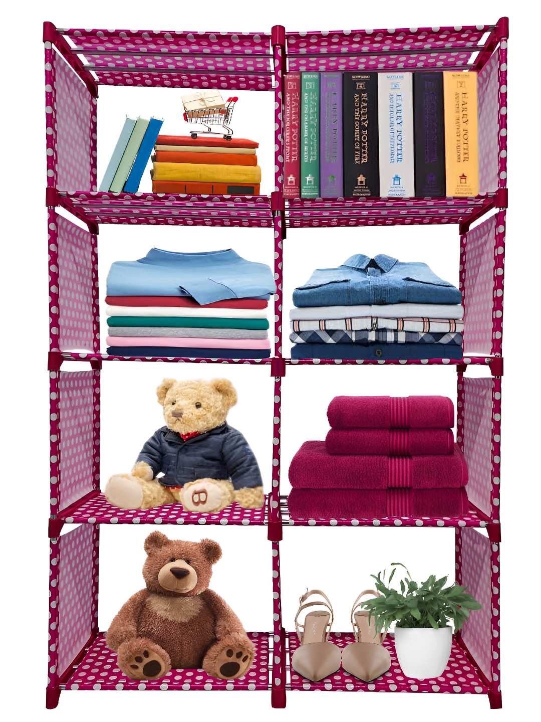 

Urban Choice Pink Printed 8 Tier Racks