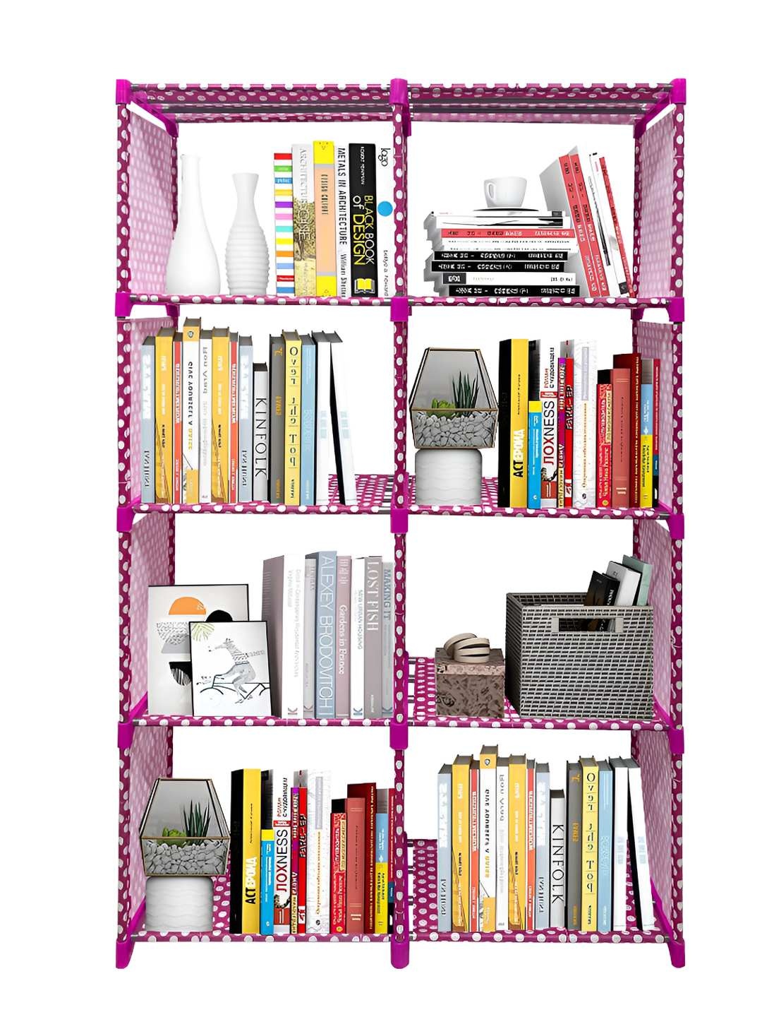 

Urban Choice Pink Printed 10-Tier Rectangular Racks