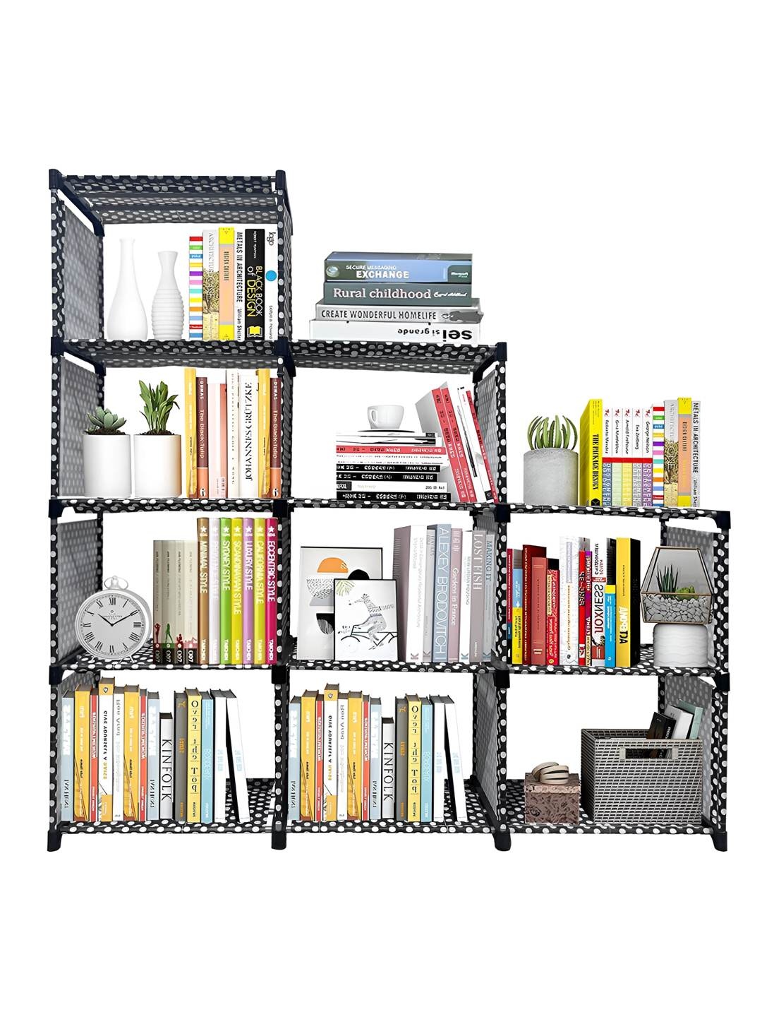 

Urban Choice Black Printed Metal Multi Purpose Rack