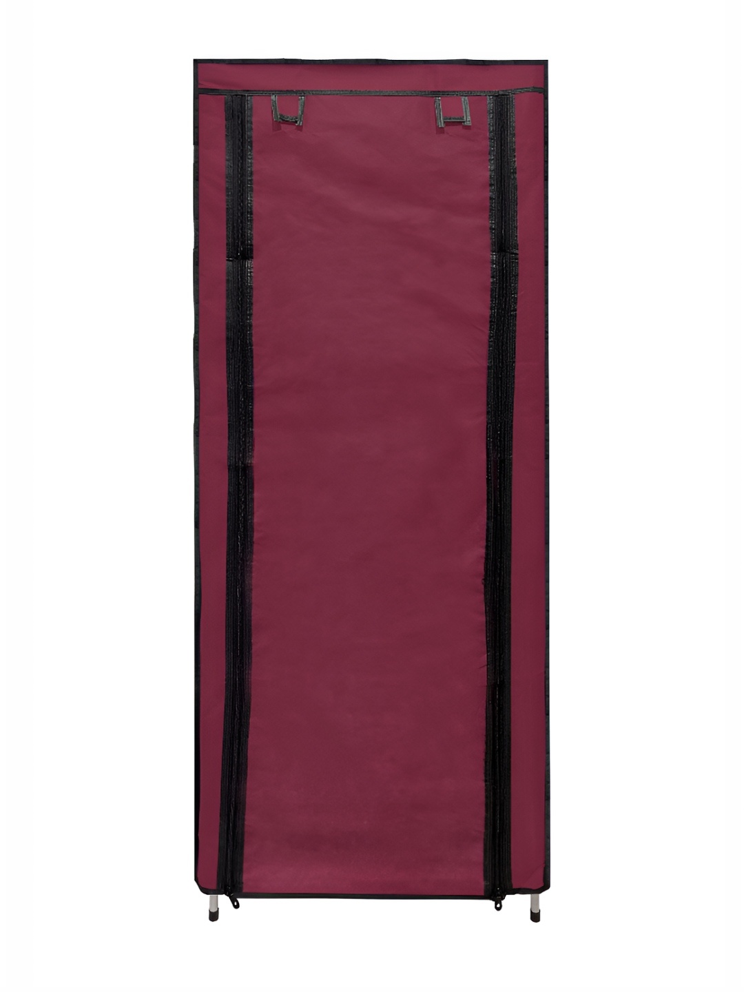 

Urban Choice Maroon & Black Printed 10 layer Shoe Rack