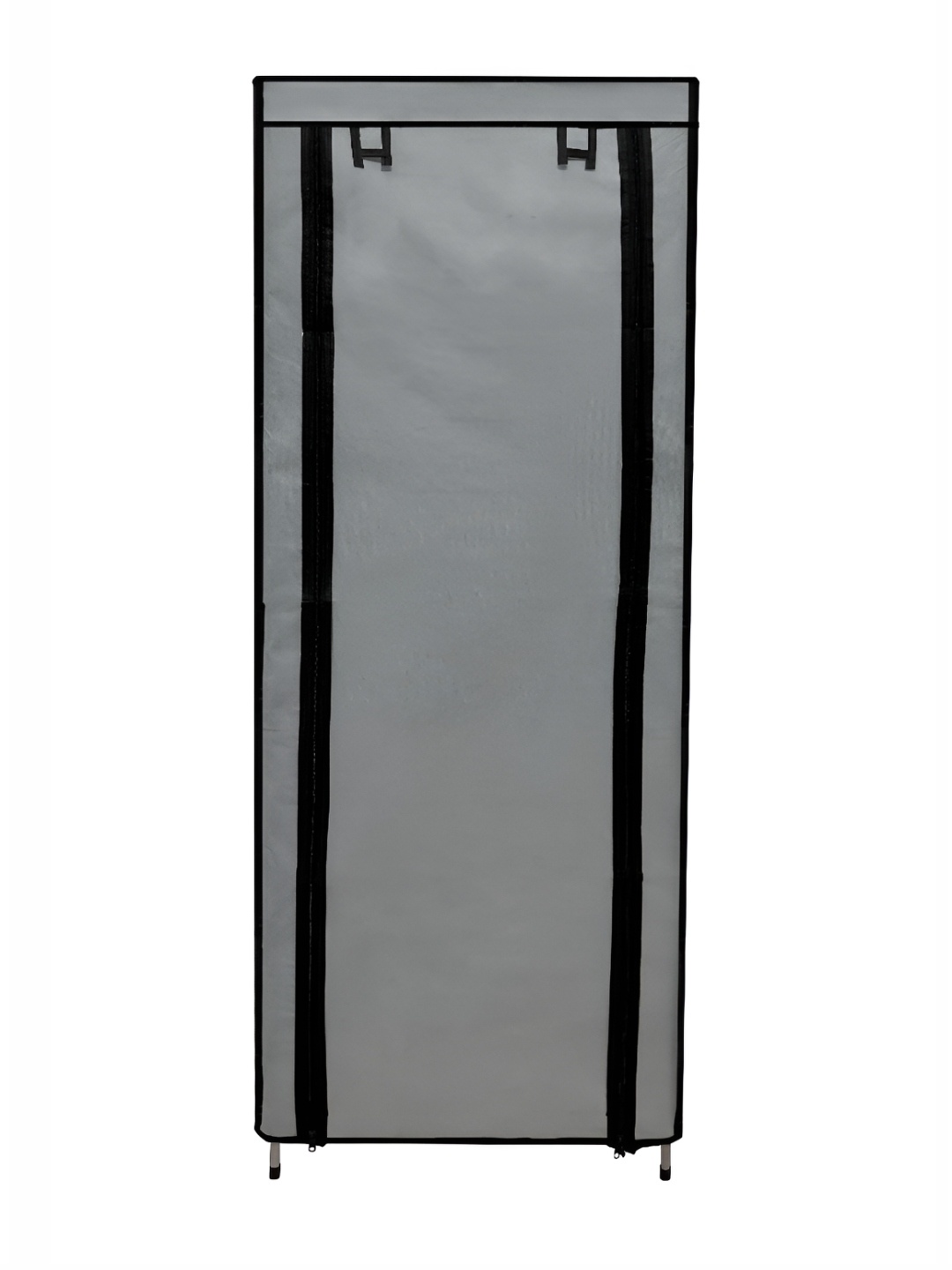 

Urban Choice Grey & Black 9 layer Metal Shoes Rack
