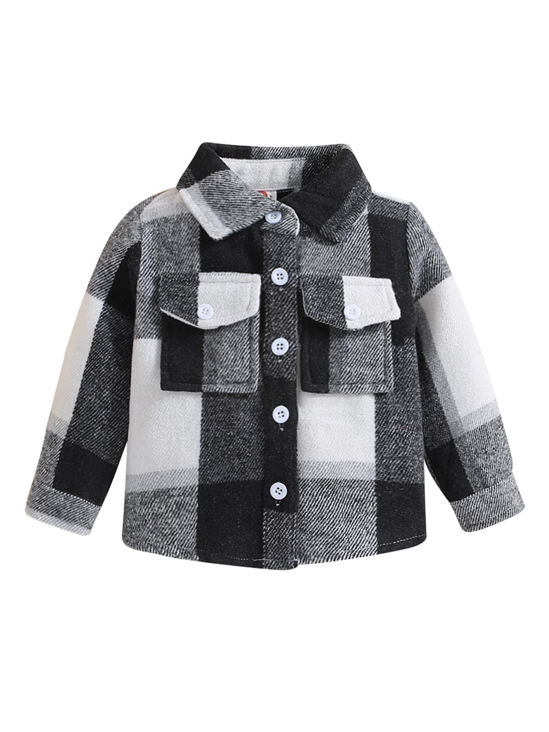 

StyleCast Boys Black Checked Tailored Jacket