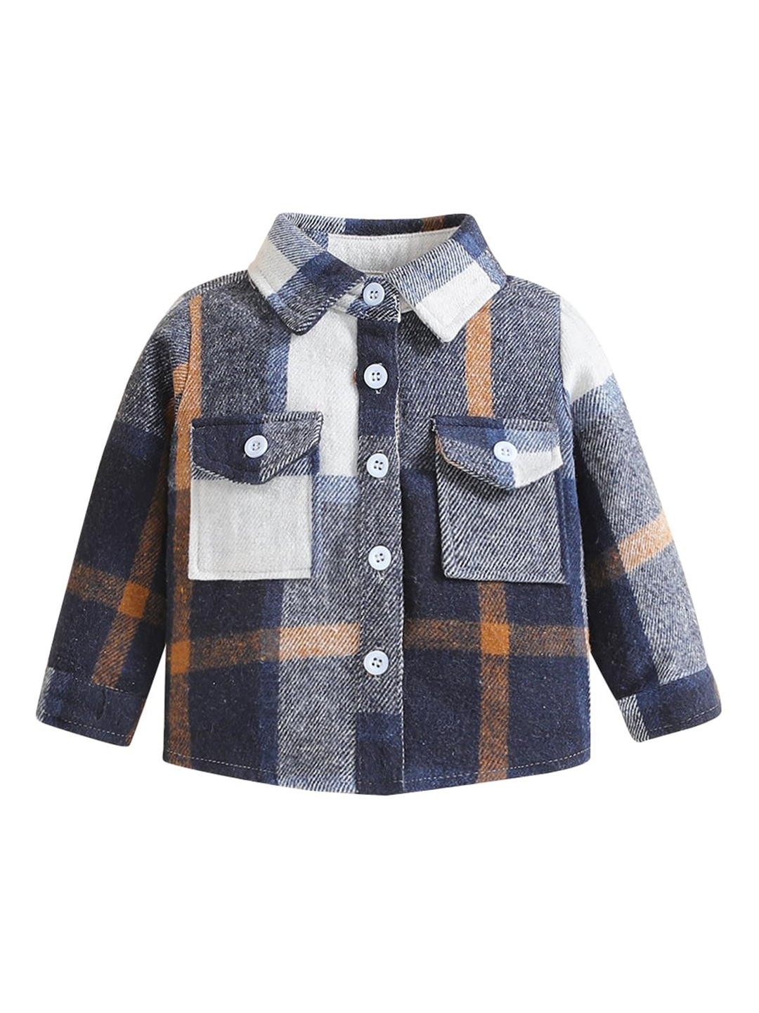 

StyleCast Boys Brown Checked Tailored Jacket