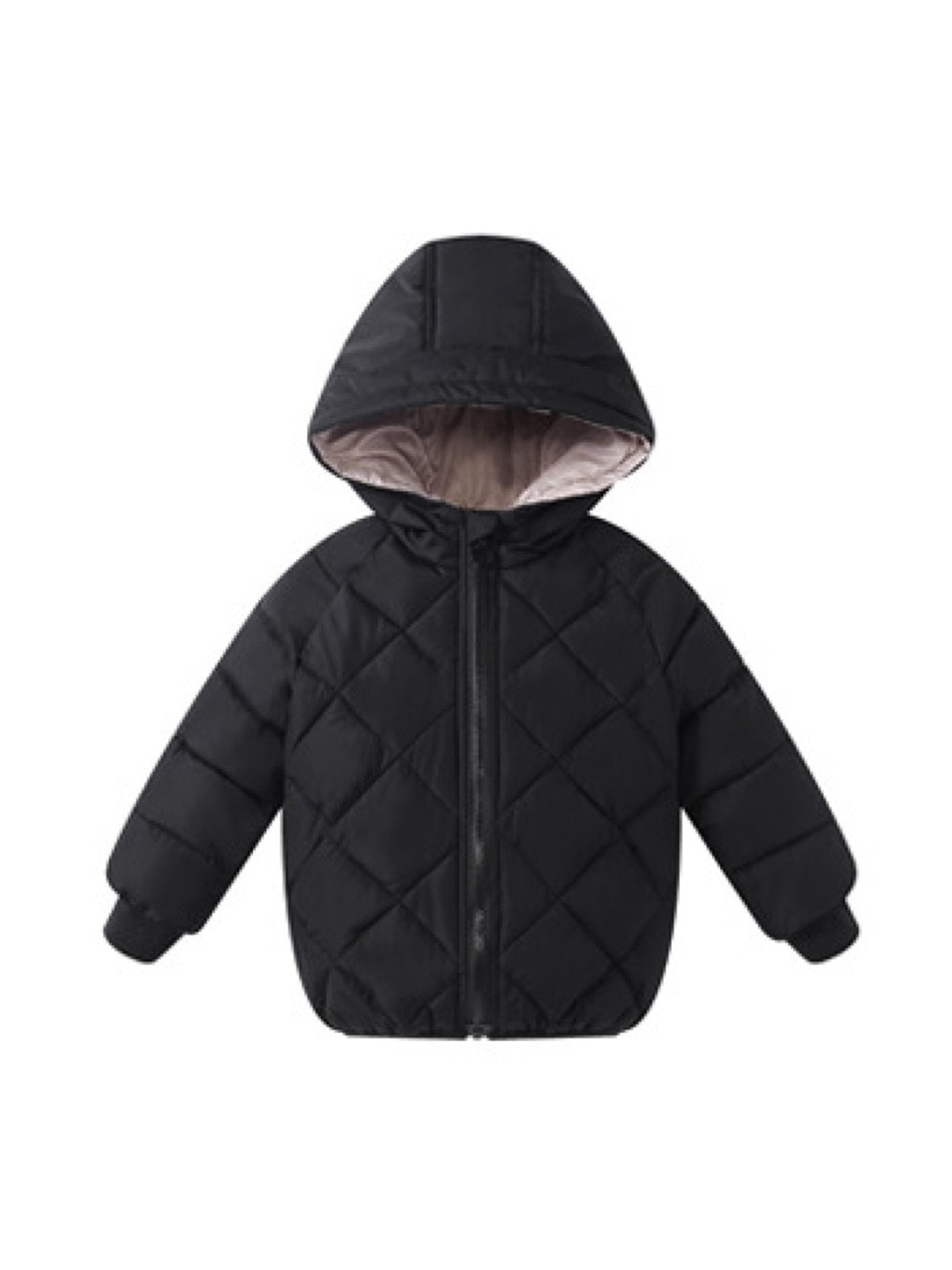 

StyleCast Kids Black Hooded Insulator Padded Jacket