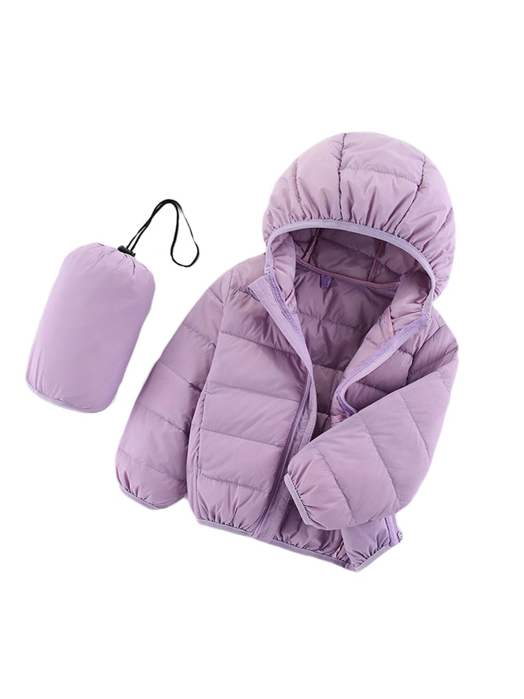 

StyleCast Girls Purple Hooded Insulator Padded Jacket