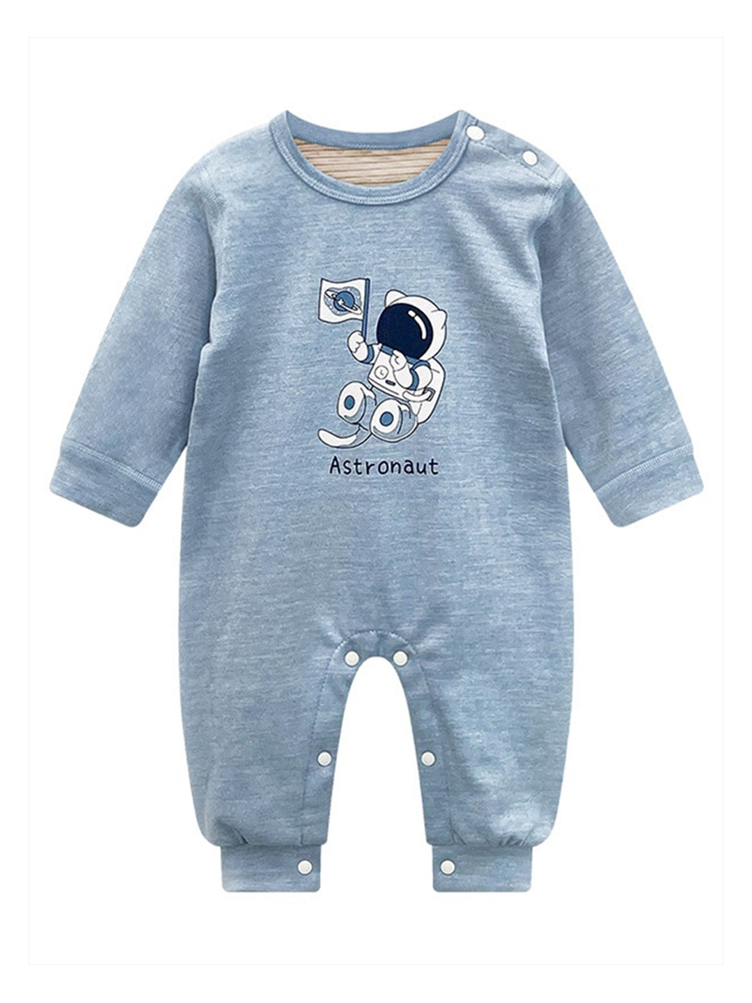 

StyleCast Infants Boys Printed Rompers, Blue