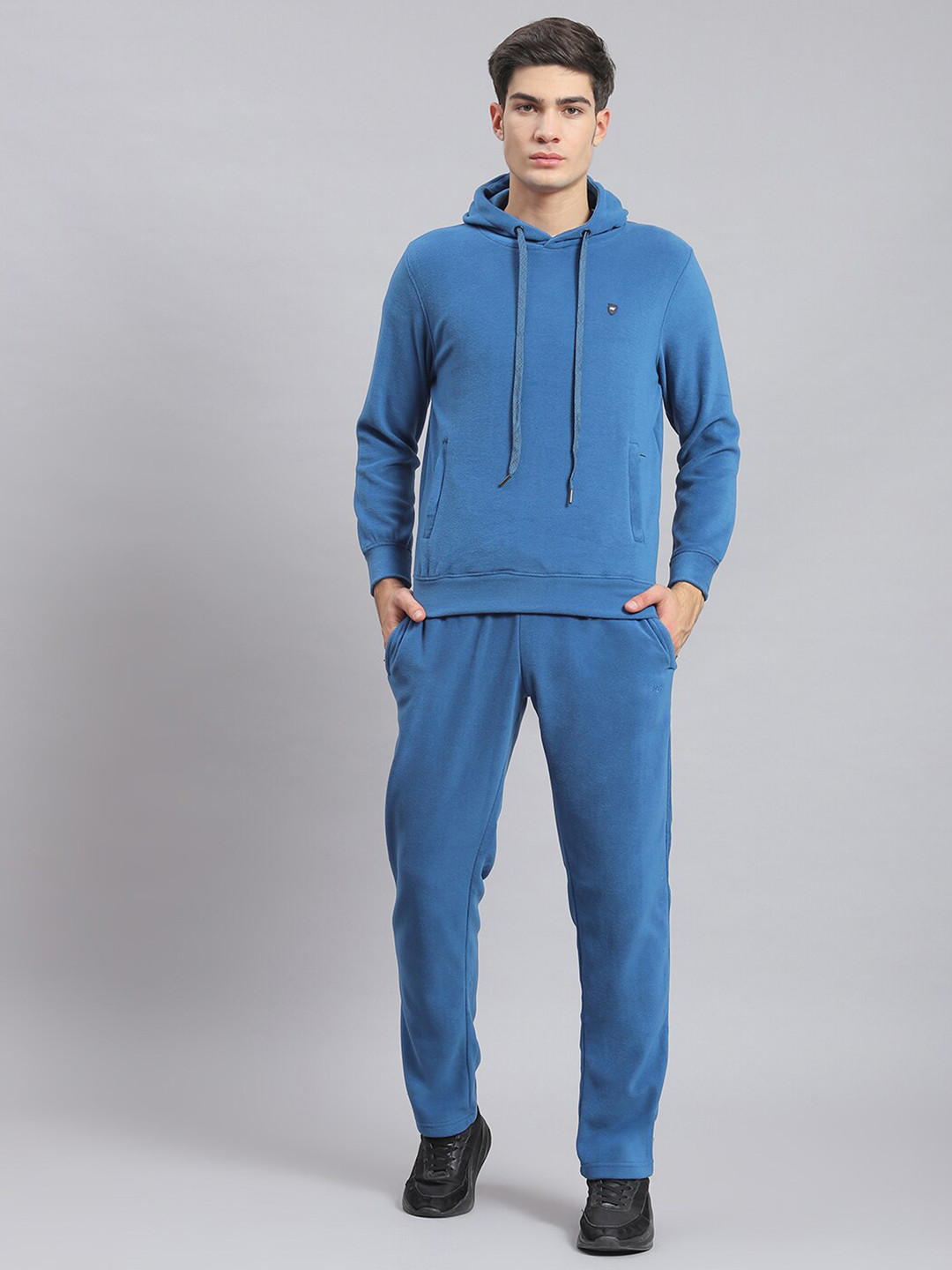 

Monte Carlo Hooded Cotton Tracksuits, Blue