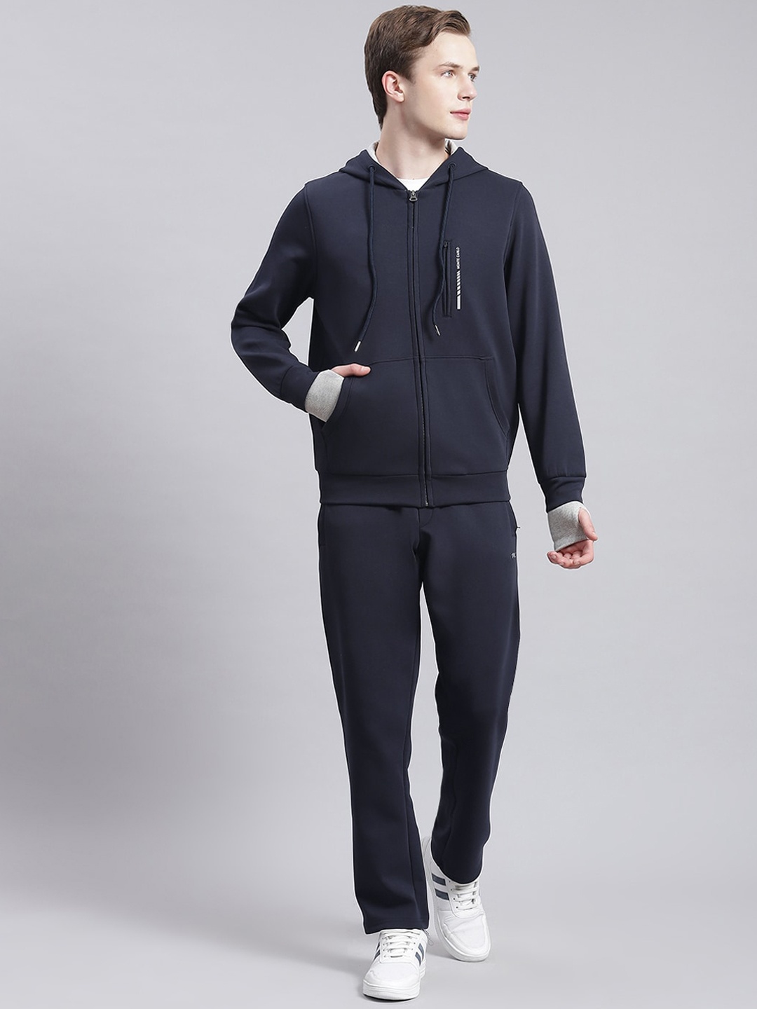 

Monte Carlo Hooded Sweatshirts With Trousers, Navy blue