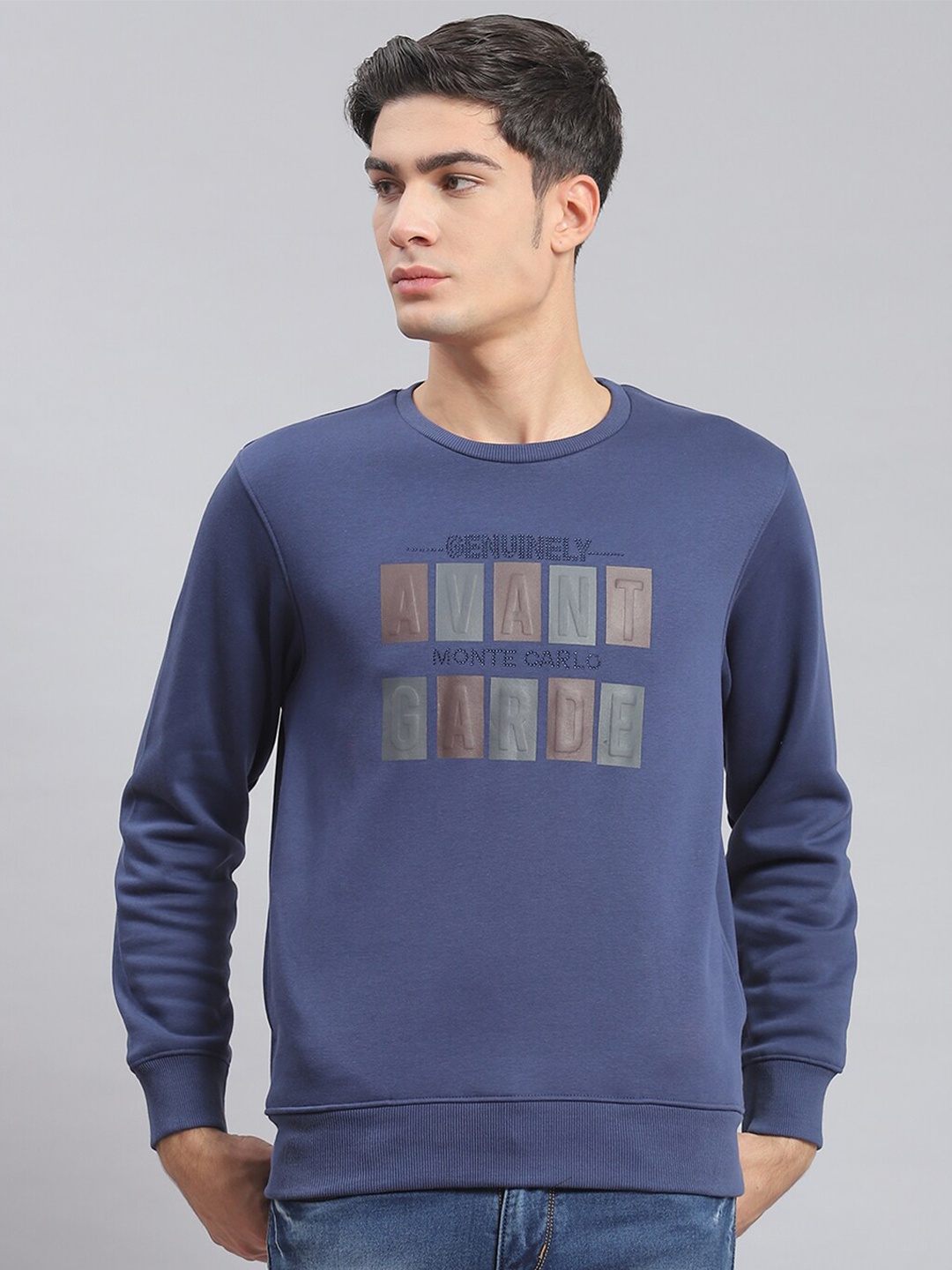 

Monte Carlo Printed Sweatshirt, Blue