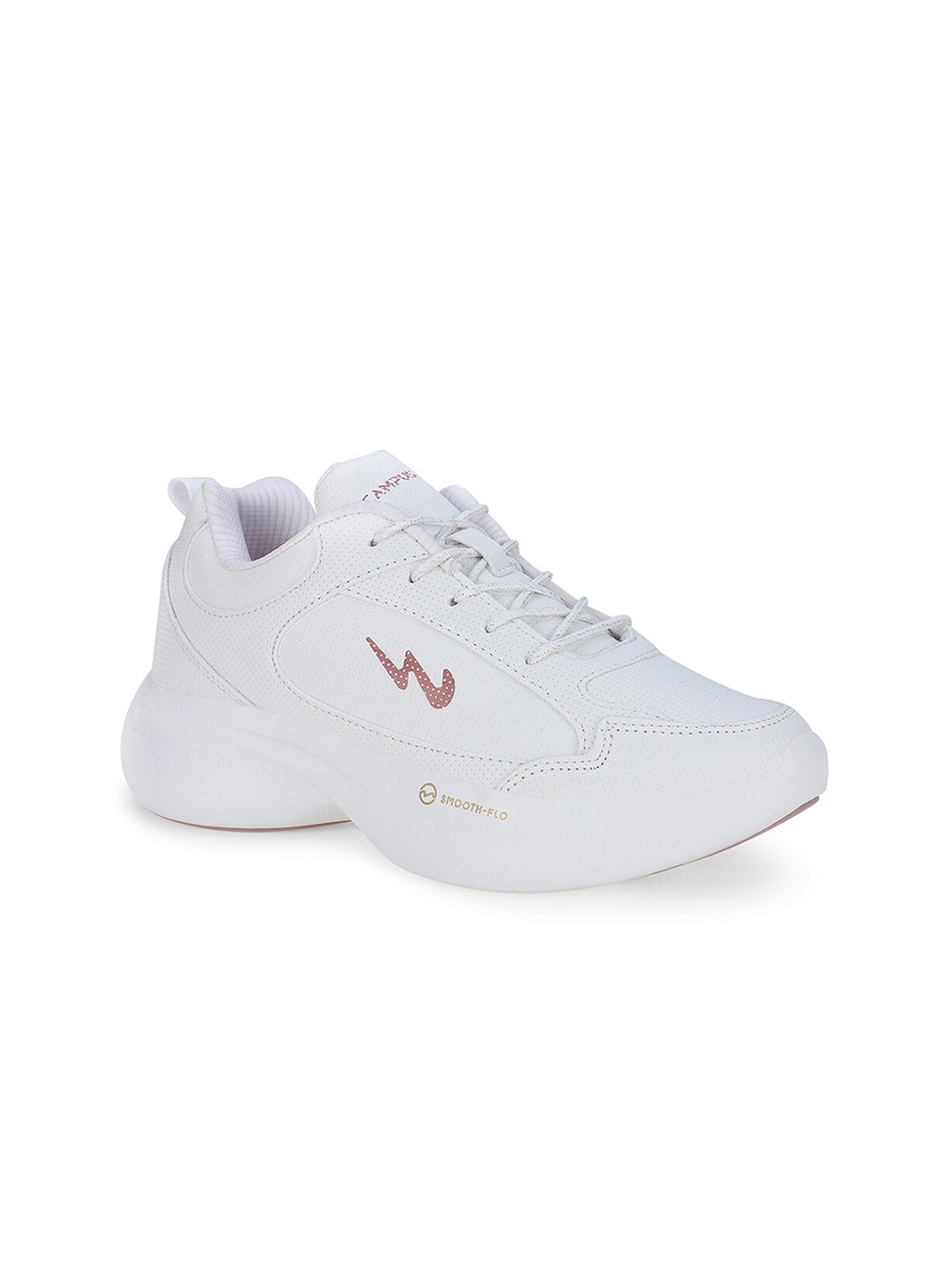 

Campus Women FRILL Anti-Slip Sole Running Shoes, White