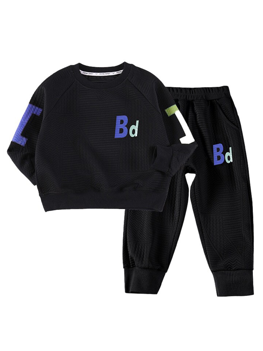 

StyleCast Boys Black Printed T-shirt With Pyjamas