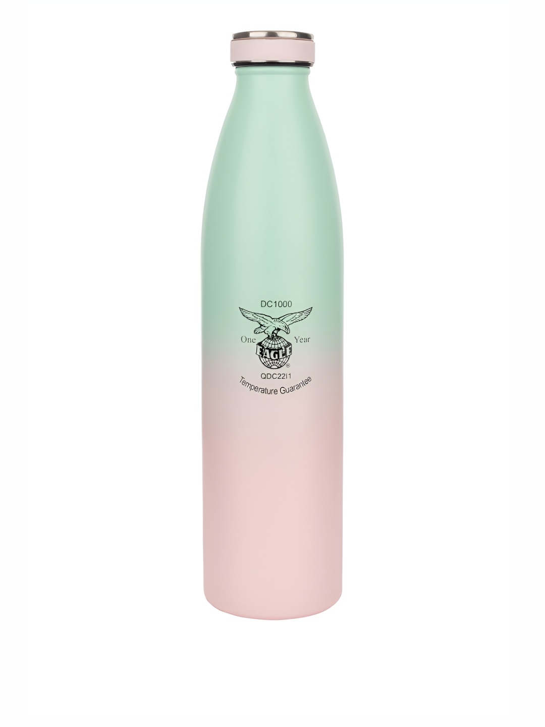 

Eagle Deuce Pink & Green Stainless Steel Double Wall Vacuum Insulated Hot & Cold Flask 1 L