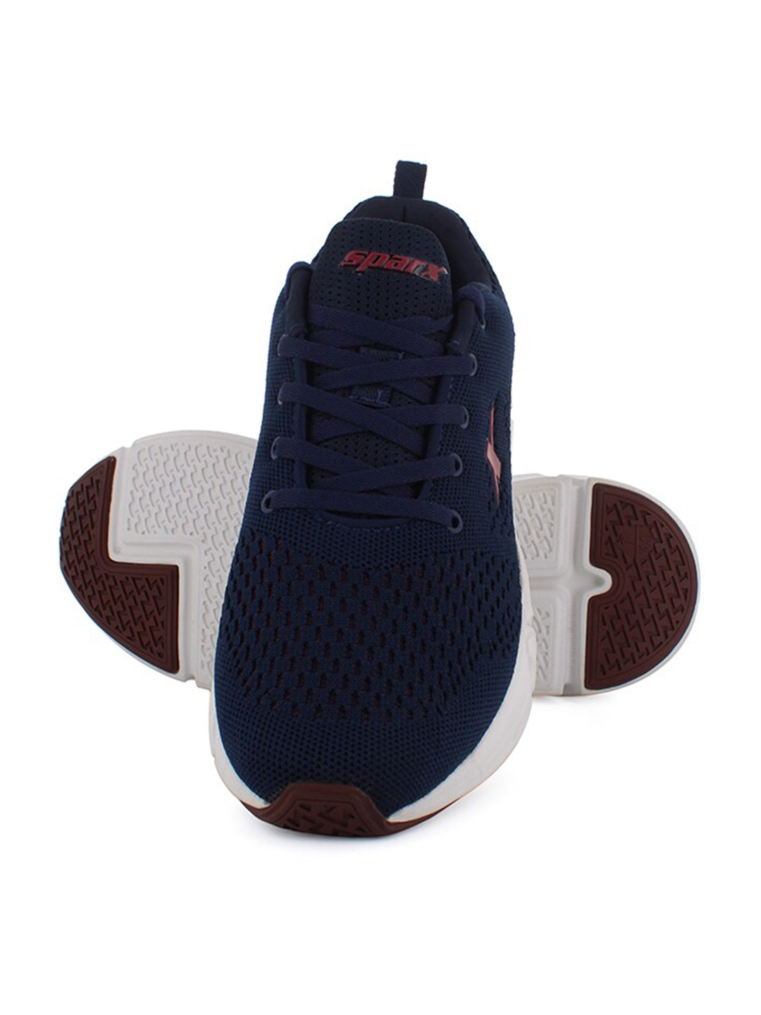 

Sparx Men Mesh Running Lace-Up Shoes, Navy blue