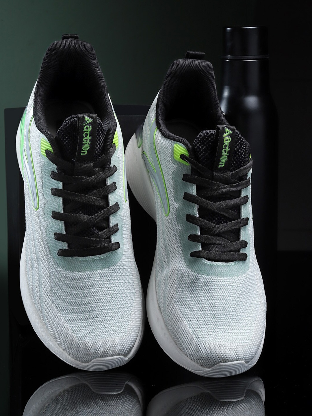 

Action Men Mesh Lightweight Running Shoes, White