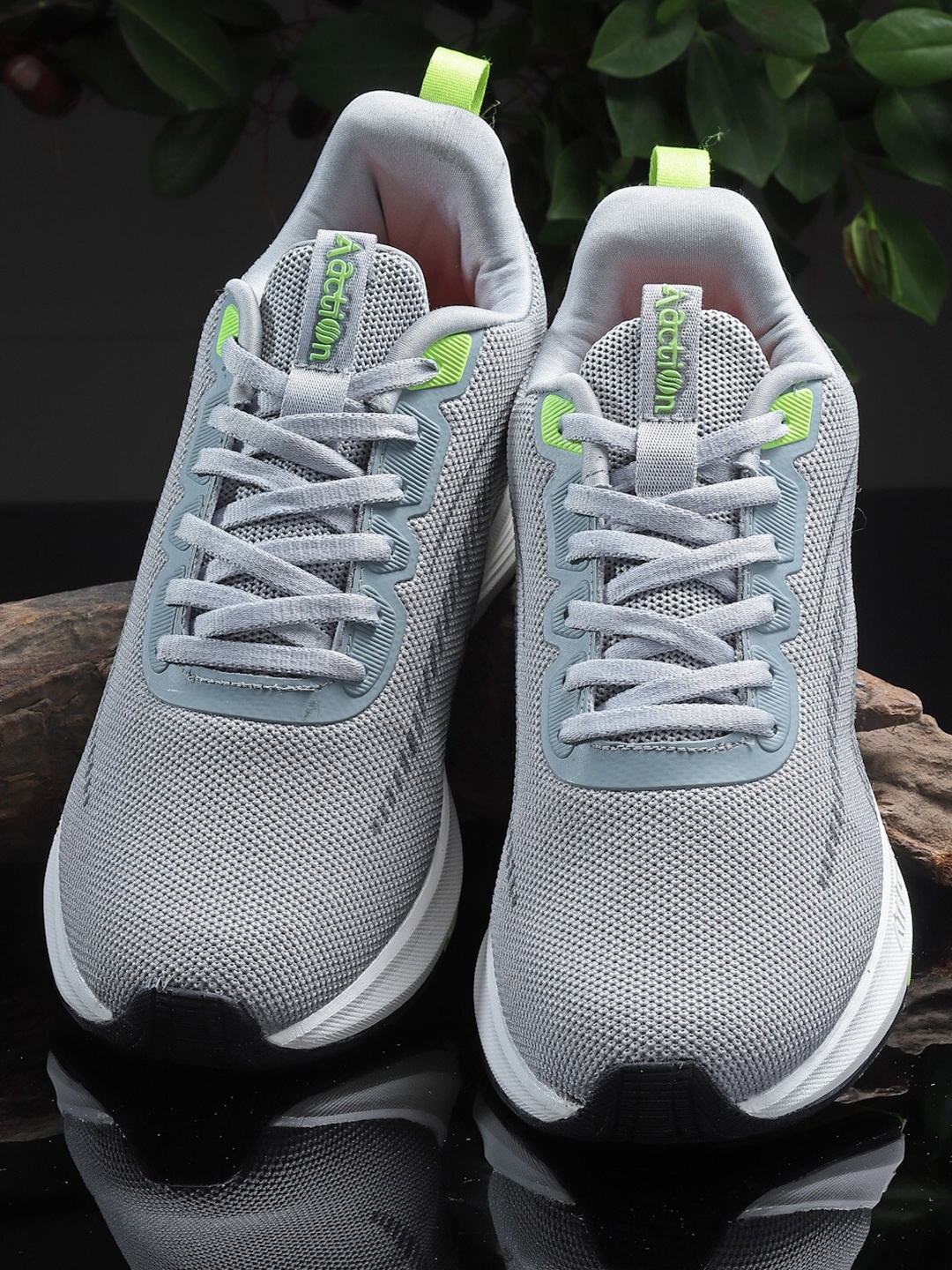 

Action Men Lightweight Mesh Running Shoes, Grey