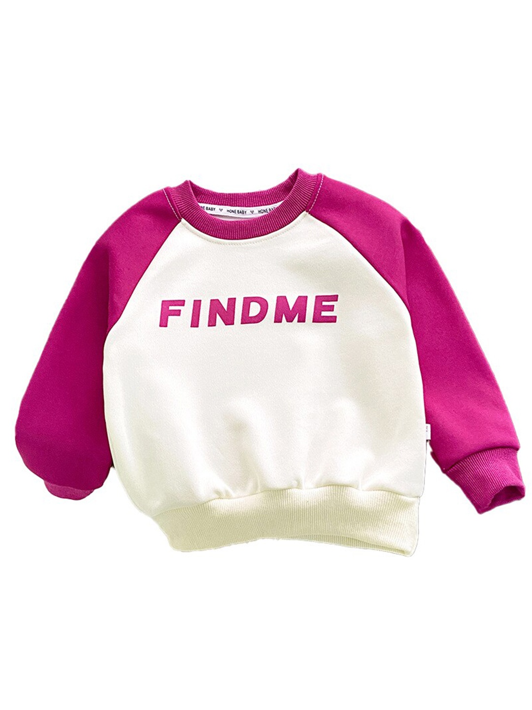 

StyleCast Girls Typography Printed Cotton Pullover Sweatshirt, White