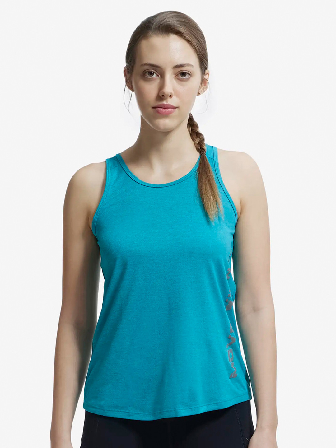 

Jockey Round Neck Sleeveless Stay Dry Tank Top, Blue